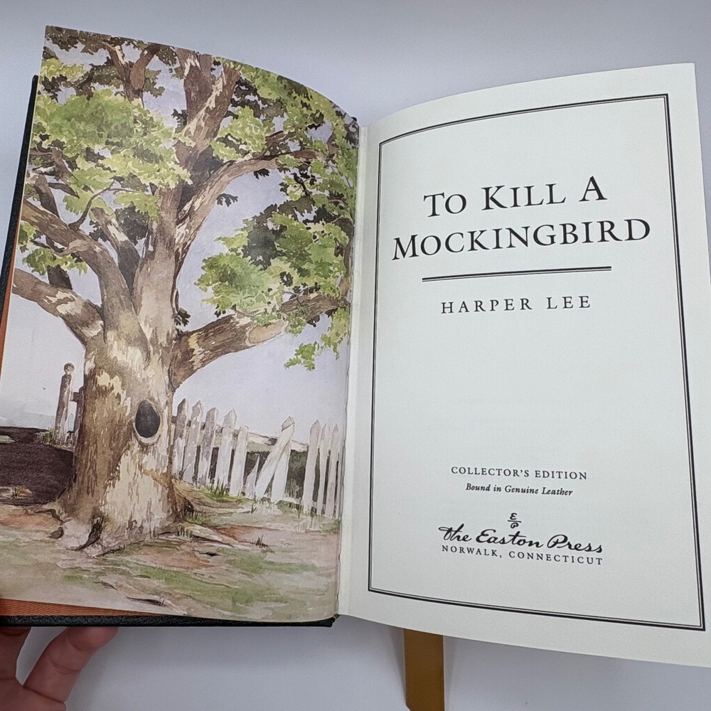 Easton Press To Kill A Mockingbird Book Green Leather Gilded Classic Collectors